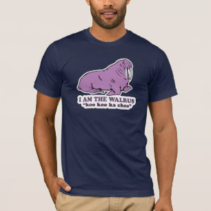 Eu sou o t-shirt da morsa