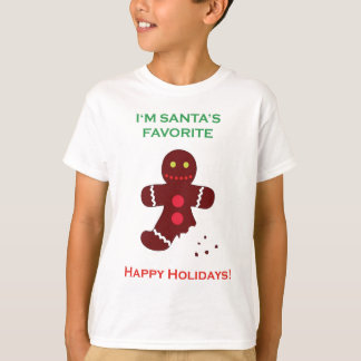 Eu sou o t-shirt favorito do papai noel