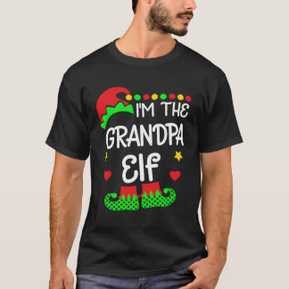Eu Sou O Vovô Elf Camisa A Família De Natal Elf Co