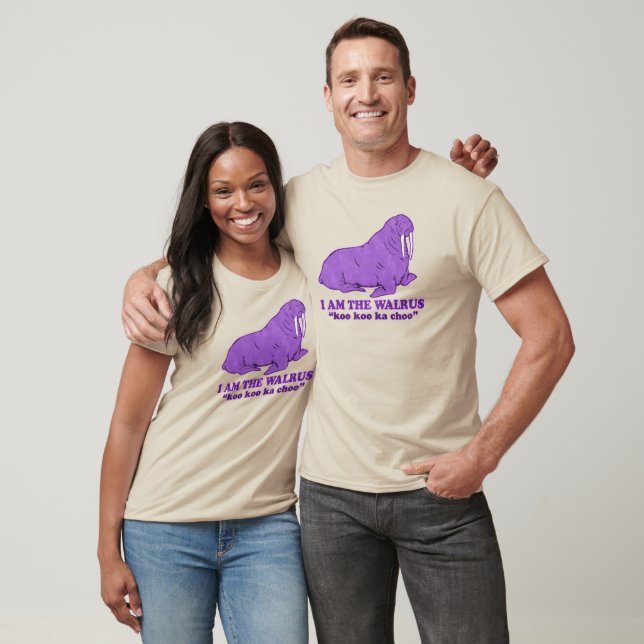 Eu sou o Walrus T-Shirt (Unissex)