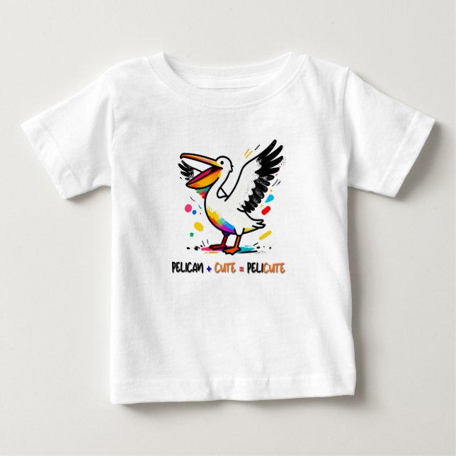 Eu Sou Pelicute – Camiseta de Eu Sou um Pelicano F (Frente)