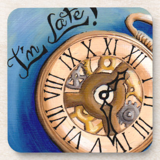 Eu sou porta copos atrasada Alice na porta copos