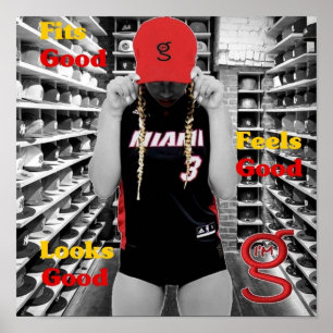 Eu sou Poster de Bonés de G