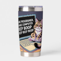 Eu sou programador, eu faço o computador BEEP BOOP