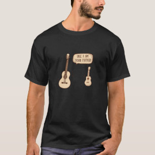 Eu Sou Seu Pai Ukelele Guitar Uma Camiseta Engraç