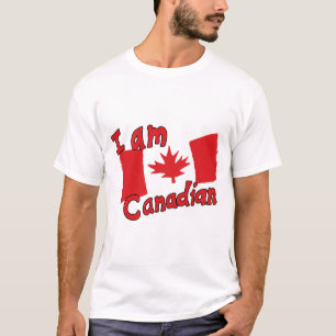 Eu sou t-shirt canadense