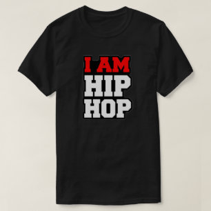 EU SOU t-shirt de HIP HOP