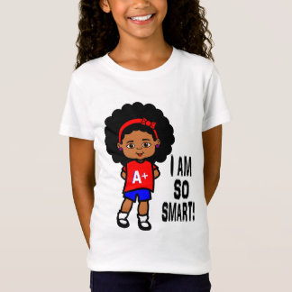 EU SOU TÃO ESPERTO! O t-shirt da menina