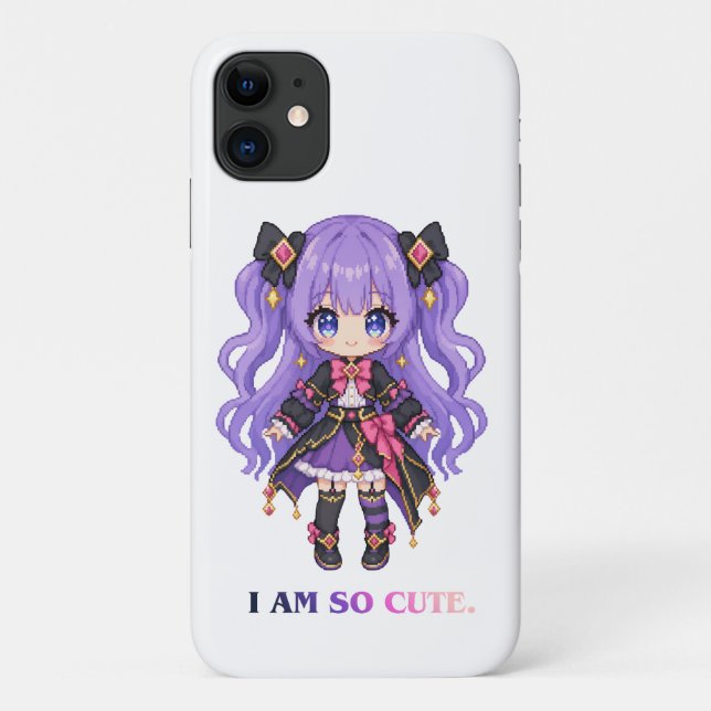 "EU SOU TÃO FOFINHO" Capinha de Telefone Personage (Verso)