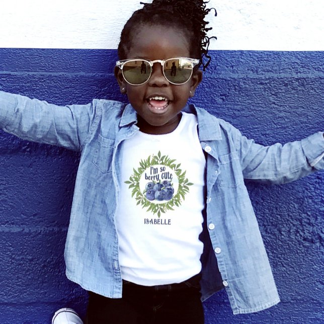 Eu sou tão fofo mirtilos chamariz de verão t-shirt (Criador carregado)