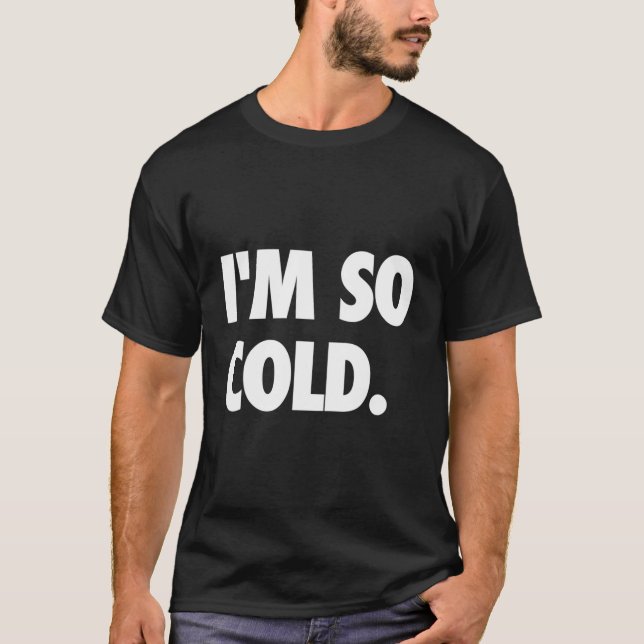 Eu Sou Tão Frio Visto De Sounge De Suéter (Frente)