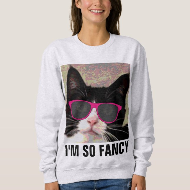 EU SOU TÃO RICO GATO T-SHIRTS (Frente)