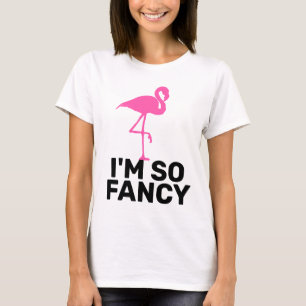 EU SOU TÃO RICO SENHORAS FLAMINGO T-SHIRTS