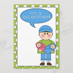 eu sou um anúncio de um irmão mais velho (gêmeos m