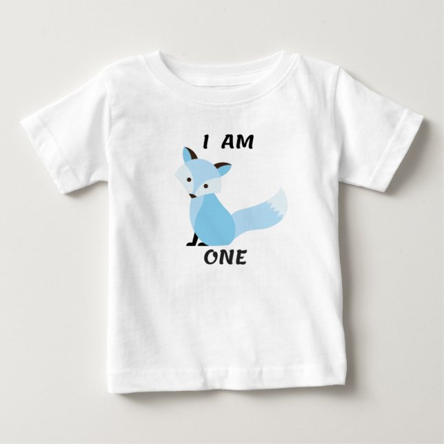 Eu Sou Um Bebê, Rapaz, Fox T-shirt (Frente)