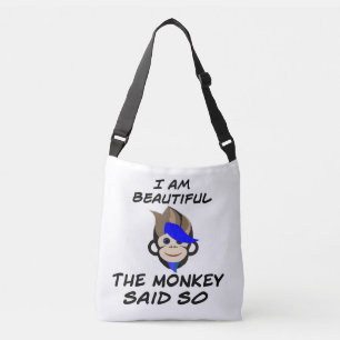 Eu sou um Bolsa de macaco bonito