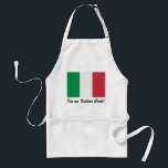 Eu sou um cozinheiro italiano! Avental<br><div class="desc">Mostre fora seu amor de Italia e da comida italiana com este avental do divertimento!</div>