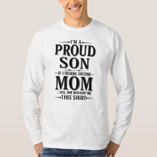 Eu sou um filho orgulhoso de uma camiseta mãozinha