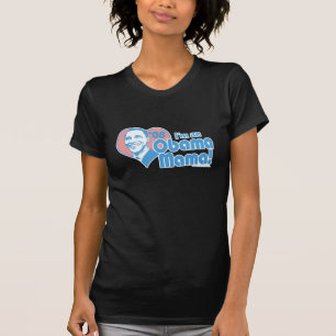 Eu sou um Mama Escuro Camisa de Obama