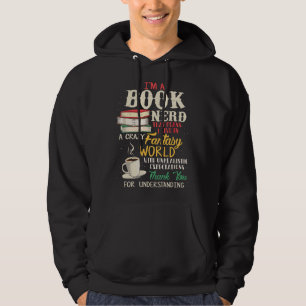 Eu sou um Nerd de Livros - Camisa de Amante de Liv