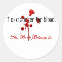 Eu sou um otário para o autocolante do sangue