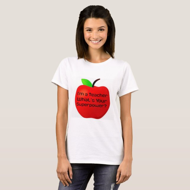 Eu sou um professor o que é sua camisa da (Frente Completa)