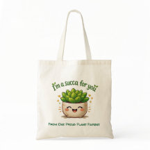 Eu Sou um Succa para Você Bolsa Tote Personalizada