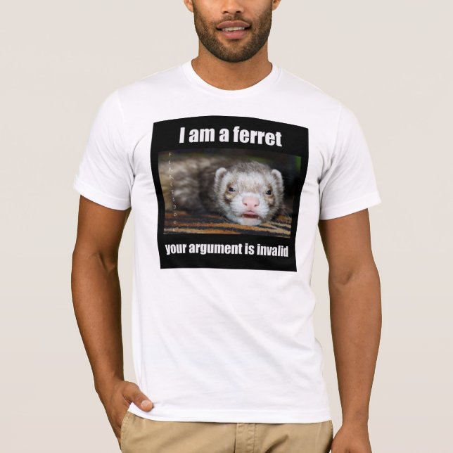 Eu sou um t-shirt da doninha (Frente)