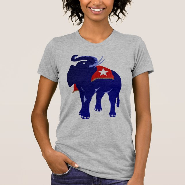 Eu sou um t-shirt de Reeeepubican (Frente)