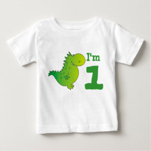 Eu sou um t-shirt do aniversário do bebê primeir