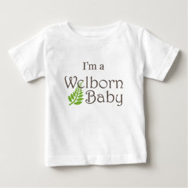 Eu sou um t-shirt do bebê do bebê de Welborn