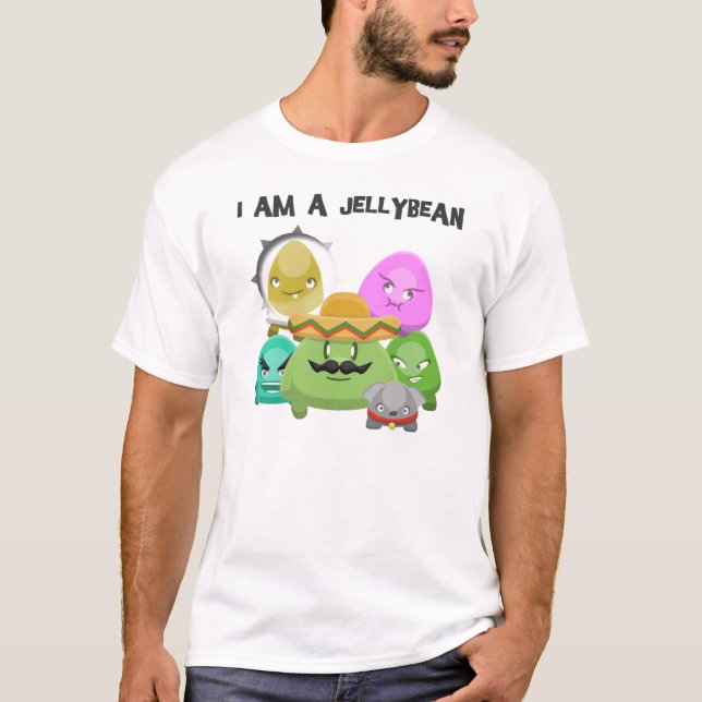 Eu sou um t-shirt do Jellybean (Frente)