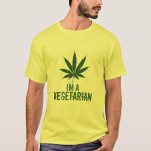 Eu sou um t-shirt do vegetariano