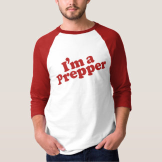 Eu sou um t-shirt dos homens de Prepper (a Capa
