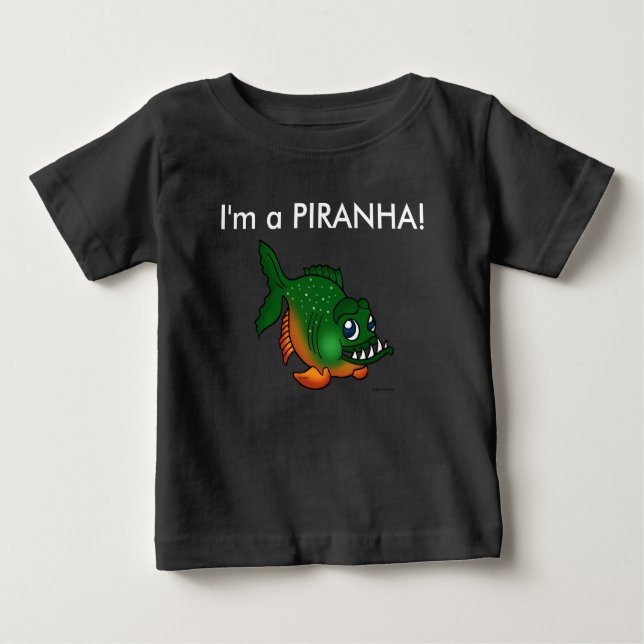 Eu sou um t-shirt dos miúdos do piranha (Frente)