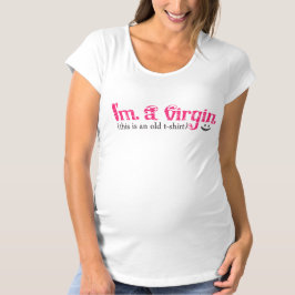 Eu sou um t-shirt VIRGEM