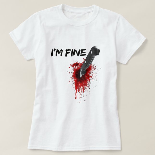 Eu sou uma bela camisa de camiseta (Frente do Design)