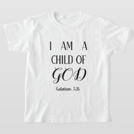 Eu sou uma camiseta da Criança de Deus
