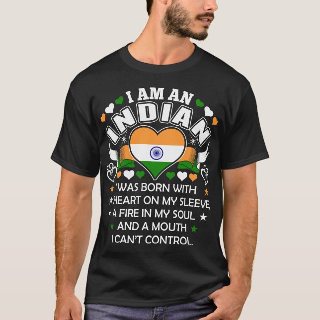 Eu Sou Uma Camiseta Indiana (Frente)