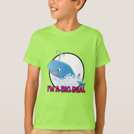 Eu Sou Uma Grande Coisa - Camiseta Básica Infantil