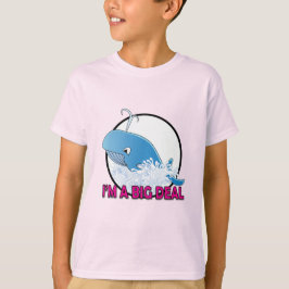 Eu Sou Uma Grande Coisa - Camiseta Básica Infantil