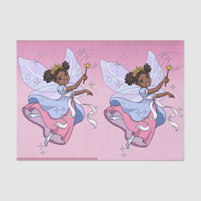 "Eu sou uma princesa bonito" lenço de papel (Frente )