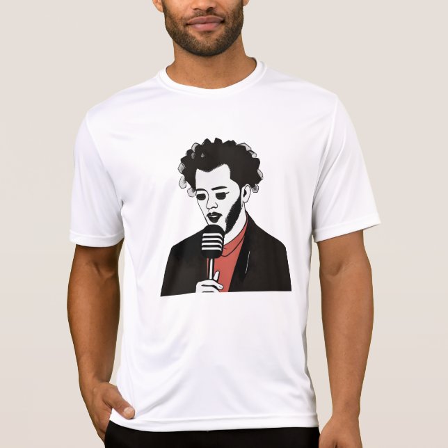 Eu sou uma T-Shirt cantora (Frente)