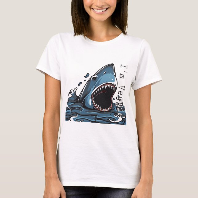 Eu sou veggie T-Shirt (Frente)