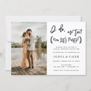 Eu também faço convite para recepção