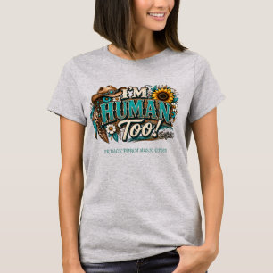 Eu Também Sou Humano! – Camiseta SR Back Porch Mus