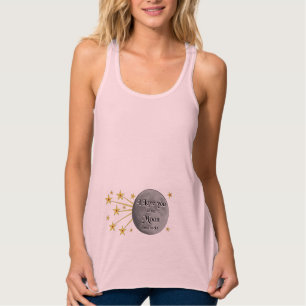 Eu te amo à camisa da maternidade da lua