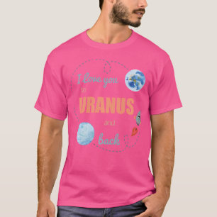 Eu Te Amo A Júpiter E A Camisa De Astronomia De Tr