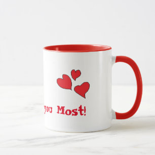 Eu te amo a maioria de caneca