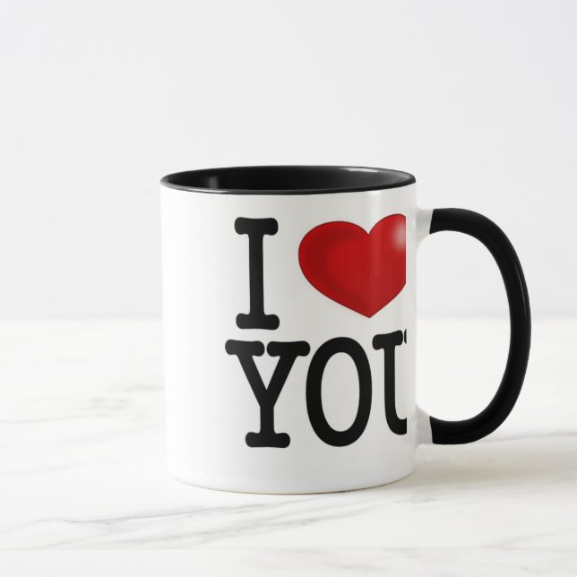 eu te amo caneca (Direita)
